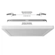 LED світильник квадратний VIDEX DL6S 24W 3000K-4000K-6500K White - зображення 4
