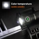 Светодиодный фонарик Sofirn SC13 SST40 LED 1300 люмен аккумуляторный 18350 с зарядкой через USB-C EDC-брелок с магнитом и защитой от воды для повседневного ношения, кемпинга, пеших прогулок Black - изображение 11
