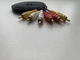 Кабель аудио-видео тюльпан 3RCA - 3RCA 3 метра - изображение 3