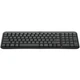 Беспроводная клавиатура LOGITECH K250 UKR 2.4GHZ/BT 2xAAA Black (920-013822) - изображение 2
