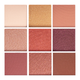 Палетка теней для век TopFace Maestro Academy Eyeshadow Bar 9 оттенков № 003 Cherry Passion - изображение 4