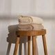 Полотенце махровое MBM HOME для ванной 90x150 см Прикосновение Бежевый (BT-13 XL BEIGE) - изображение 9