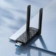 Роутер маршрутизатор Hoco HI34 external dual antenna wireless network card WiFi6 2.4G/5G 600Mbs Black - зображення 8