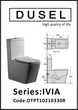 Унітаз Dusel IVIA DTPT10210330R - изображение 4