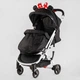 Коляска прогулочная детская JOY "Elegans" (A-12295) черная - изображение 6