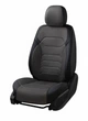 5D Чехлы на сиденья для MITSUBISHI L200 2006-2015 Autovalom Flannel черные с серой вставкою - изображение 2