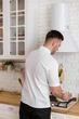 Китель повара Lux Form Спорт унисекс стрейчевый с дышащей сеткой по бокам и на спине белый 58 - изображение 4