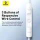 Наушники Type-C с микрофоном проводные Baseus Encok CZ17 Semi-In-Ear Wired Earphones (Type-C, DAC, 1.1 m). White - изображение 7
