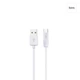 Кабель Hoco X1 Rapid, USB-Type-C, 2.1A, 1m, White - зображення 1