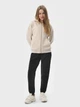 Спортивный костюм женский Ray Premium Loose U0809W-Cream-Black S Бежевый с черным (RAY2000000044729) - изображение 1