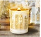 Свічка ароматизована в склі Bartek Candles Зимове місто 200г. - изображение 2
