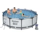 Басейн каркасний Bestway Steel Pro Max 366x100 см з фільтром і драбиною 56418 - изображение 6