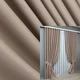 Комплект готовых штор VR-Textil Блэкаут Midnight № 1824ш Светлое какао 200х290 см 2 шт (32-149) - изображение 1