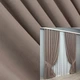 Комплект готовых штор VR-Textil Микровелюр Petek № 1825ш Какао 150х290 см 2 шт (33-0811) - изображение 1
