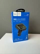 Bluetooth FM трансмиттер Hoco E85 | 2USB/1Type-C, 20W/3A, PD/QC черного цвета - изображение 4
