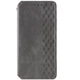 Шкіряний чохол-книжка GETMAN Cubic (PU) для Xiaomi Redmi 15C (EU) Сірий - зображення 1