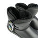 Угги зимние для девочки с космонавтом Apawwa (C967 black) Размер 35, 21 см - изображение 2