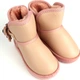 Угги зимние для девочки с космонавтом Apawwa (C966 pink) Размер 31, 19 см - изображение 4