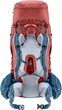 Походный рюкзак Deuter Aircontact X 60+15 SL (Redwood/Ink) (DT 3370122 5335) - изображение 5
