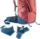 Похідний рюкзак Deuter Aircontact X 70+15 (Redwood/Ink) (DT 3370322 5335) - зображення 9