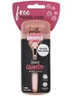 Женский станок для бритья Wilkinson Quattro For Woman Rosegold + дорожный футляр (01617) - изображение 2