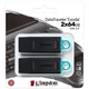 USB флеш накопитель Kingston 2x64GB DT Exodia Black+Blue USB 3.2 (DTX/64GB-2P) - изображение 5