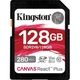 Карта памяти Kingston 128GB SDXC class 10 UHS-II U3 Canvas React Plus (SDR2V6/128GB) - изображение 1