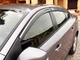 Ветровики с хромированным молдингом Niken Luxury (4 шт) для Renault Fluence 2009-2016 гг - изображение 2