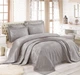 Покривало з наволочками Gardines Miray Grey 240 x 260 см - изображение 1