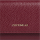 Portfel damski skórzany Coccinelle Metallic E2MW511F001 R52 Bordowy (800070346051) - obraz 3