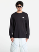 Longsleeve męski The North Face M L/S Simple Dome NF0A87QNJK31 XL Czarny (800070329350) - obraz 1