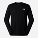 Longsleeve męski The North Face M L/S Simple Dome NF0A87QNJK31 XL Czarny (800070329350) - obraz 5