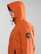 Куртка демісезонна з капюшоном чоловіча Napapijri A-Tundra NP0A4HS6A621 L Оранжева (800070320941) - зображення 5