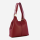 Torebka damska ze skóry naturalnej Coccinelle C-Easy E1SHA110201 R52 Bordowa (800070346014) - obraz 3