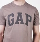 Футболка Gap Everyday Soft Logo T-Shirt Brown 855769201 S - изображение 3