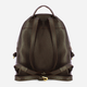 Рюкзак жіночий з натуральної шкіри вміщує формат А4 Iuntoo Giunto 192000 Темно-коричневий (800070347417) - зображення 2