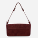 Сумка багет жіноча з натуральної шкіри середня Iuntoo Silvia 196101 Бордова (800070346780) - зображення 2