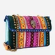 Torebka crossbody damska ze skóry naturalnej mała z łańcuszkiem Kurt Geiger Kensington 4697099109 99 Wielobarwna (800070350189) - obraz 4