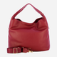 Сумка крос-боді через плече жіноча зі штучної шкіри велика Liu Jo AF5057E0058 91726 Червона (800070345611) - зображення 4