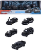 Zestaw modeli samochodów Simba Majorette Czarne Wydanie 2.0 5 szt. (3467452077580) - obraz 8