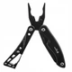 Мультитул Mamba Tac Agile 10 в 1, складной EDC инструмент с карабином, сталь и алюминий, чёрный - изображение 2