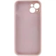 Чохол Silicone Premium case з захистом камери для iPhone 15 Full Camera Protective pink sand 9876 - изображение 6