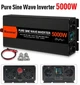 Потужний Інвертор Moexsiac 5000W, 24V, 220V 50Hz чиста синусоїда (розетка EU) для котла - изображение 1