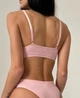 Жіночий топ в рубчик FINETOO lingerie - пудровий - M - підійде на XS-S-M - зображення 2