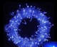 Гирлянда Штора/Водопад 3м*1,5м 240 Led цвет синий 8 режимов переходник прозрачный шнур - изображение 4