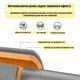 Раздвижной распорный турник EasyFit OrangeGymBar 60-100 см - изображение 2