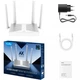 Маршрутизатор Cudy WR3000 AX3000 WiFi 6 Mesh Router 2.4 ГГц 5 ГГц Gigabit 4xLAN 4 антенны MU-MIMO OFDMA WPA3 беспроводной маршрутизатор - изображение 3