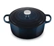 Каструля с крышкой Le Creuset Signature Cast Iron Round Casserole 21177221294475 22 см 3.3 л нюит - изображение 1