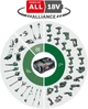 Аккумуляторный высоторез Bosch UniversalHedgePole 18 акб 2.5 Аһ, з/у (06008B3000) - изображение 2