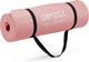 Коврик (мат) для фитнеса Queenfit NBR 1,5см розовый - изображение 10